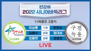 2022/10/18: 스타 영천 vs 서울 구전녹용ㅣ편…