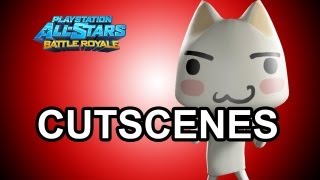 Playstation All Stars Battle Royale - Toro Intro/Rival/Ending Cutscenes