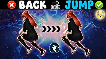 BACK JUMP TUTORIAL WITH HANDCAM / HOW TO PERFORM BACK JUMP LIKE XPROD FF🔥/ SECRET TRICK OF BACK JUMP
