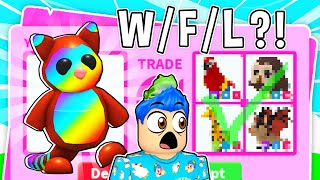 I Traded My *MEGA TREE KANGAROO* For THIS In Adopt Me.. Roblox Adopt Me Trading Proof (RICH TRADES)