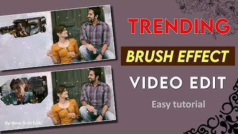 Trending Drawing Brush Effect Status Editing Alightmotion Tutorial || Video editing tutorial || RGE