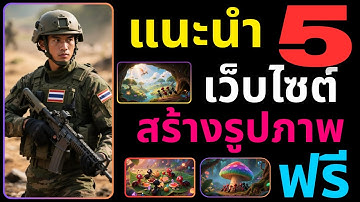 5 เว็บไซต์สร้างภาพ AI ฟรี ใช้ง่าย ได้รูปสวยทันใจ