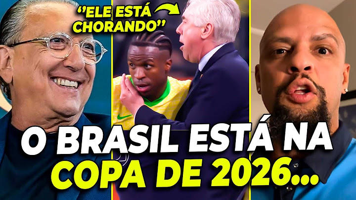 OLHA O QUE O GALVÃO BUENO E FELIPE MELO FALARAM DO BRASIL APÓS SE CLASSIFICAR PRA COPA!