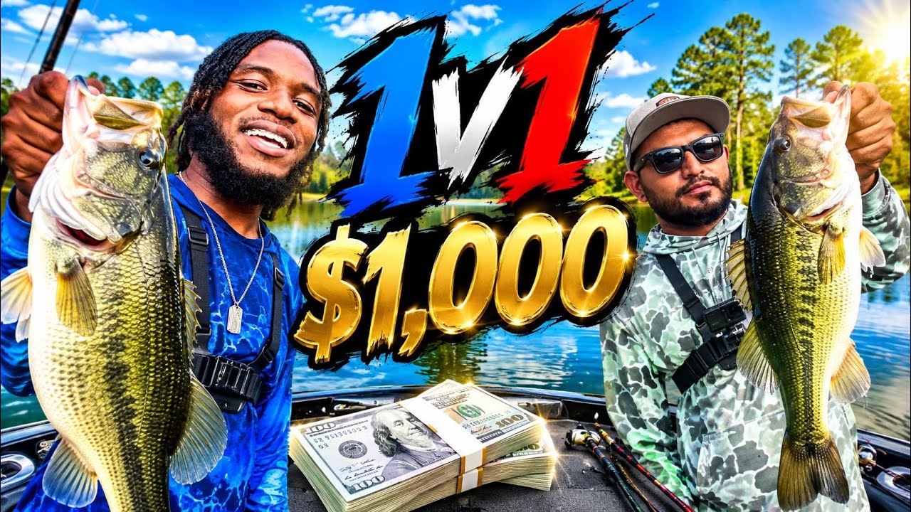 $1,000 Bass Fishing 1v1 (Ft Castillo Fishing)