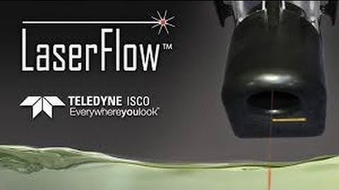 LaserFlow Non Contacting Flow Meter from Isco