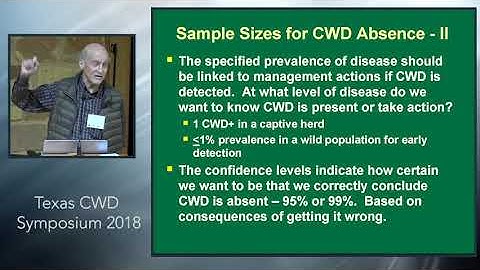 Texas CWD Symposium: Sampling CWD