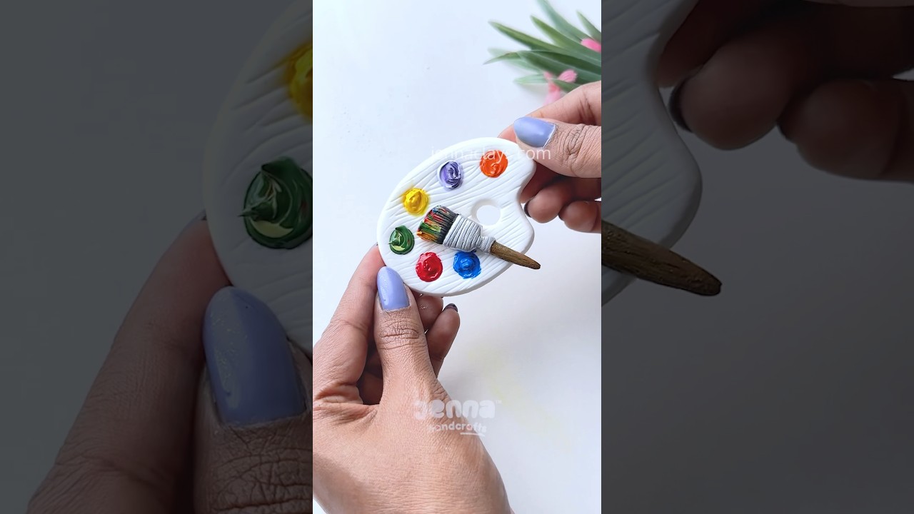 Make a palette 🎨 with me !!! #shorts #jennahandcrafts