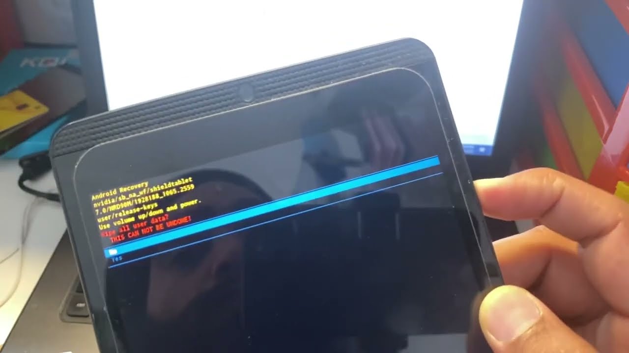 Hard reset shield | Reset tab nvidia | hard reset tab shield