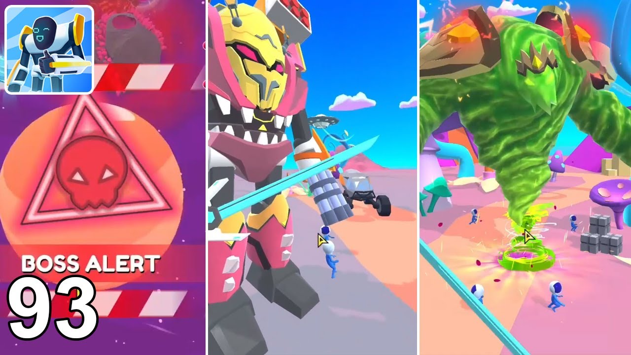 Mechangelion: BOSS ATTACK! The GIANT GREEN ELEMENTAL! Completing the Planet! (Part 93)