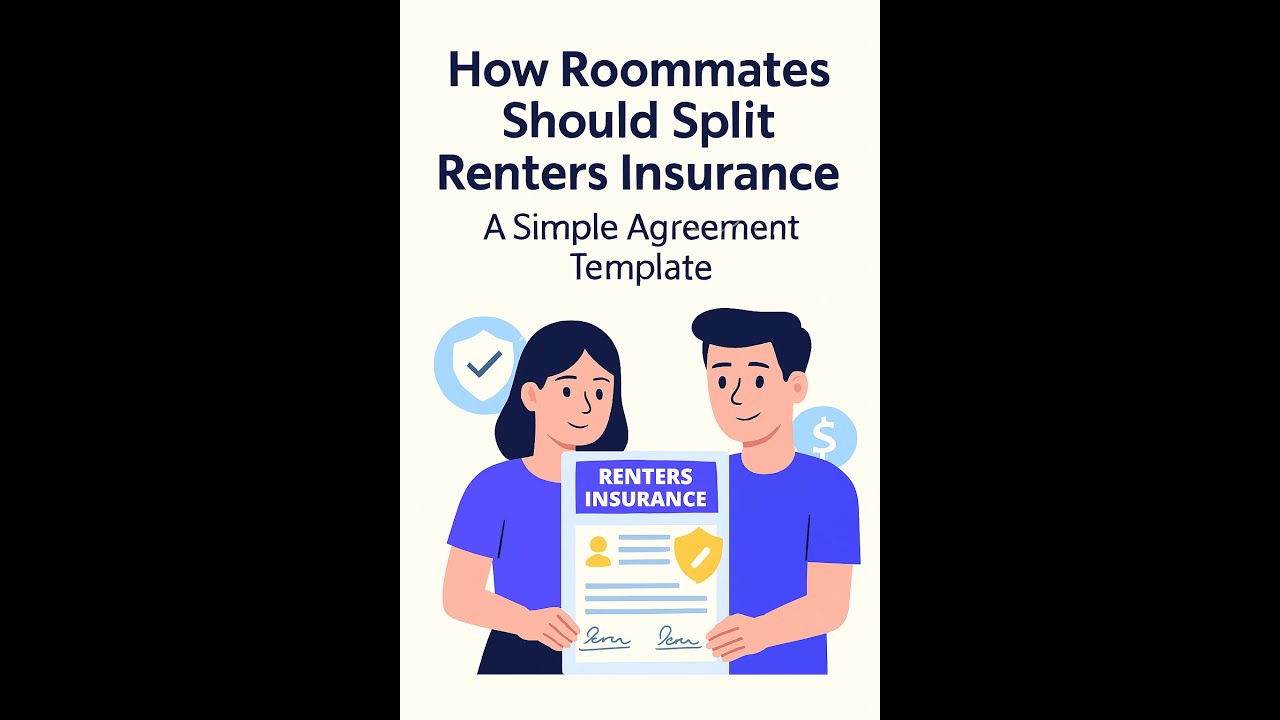 Split Rent Agreement How Roommates Should Split Renters Insurance: A Simple Agreement ...