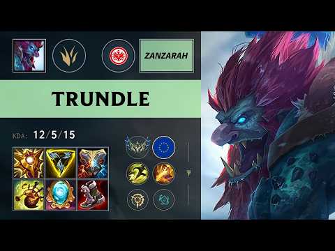 (SGE Zanzarah) Trundle Jungle vs Xin Zhao (1M Silva) - EUW Challenger Patch 26.13
