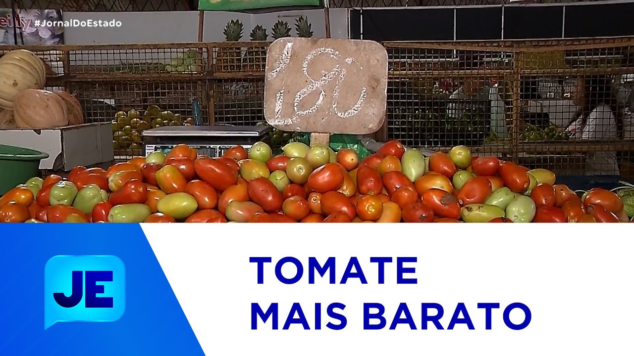 Produção de tomate apresenta crescimento no estado - JE