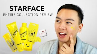 TESTING OUT STARFACE ENTIRE COLLECTION HONEST REVIEW!!