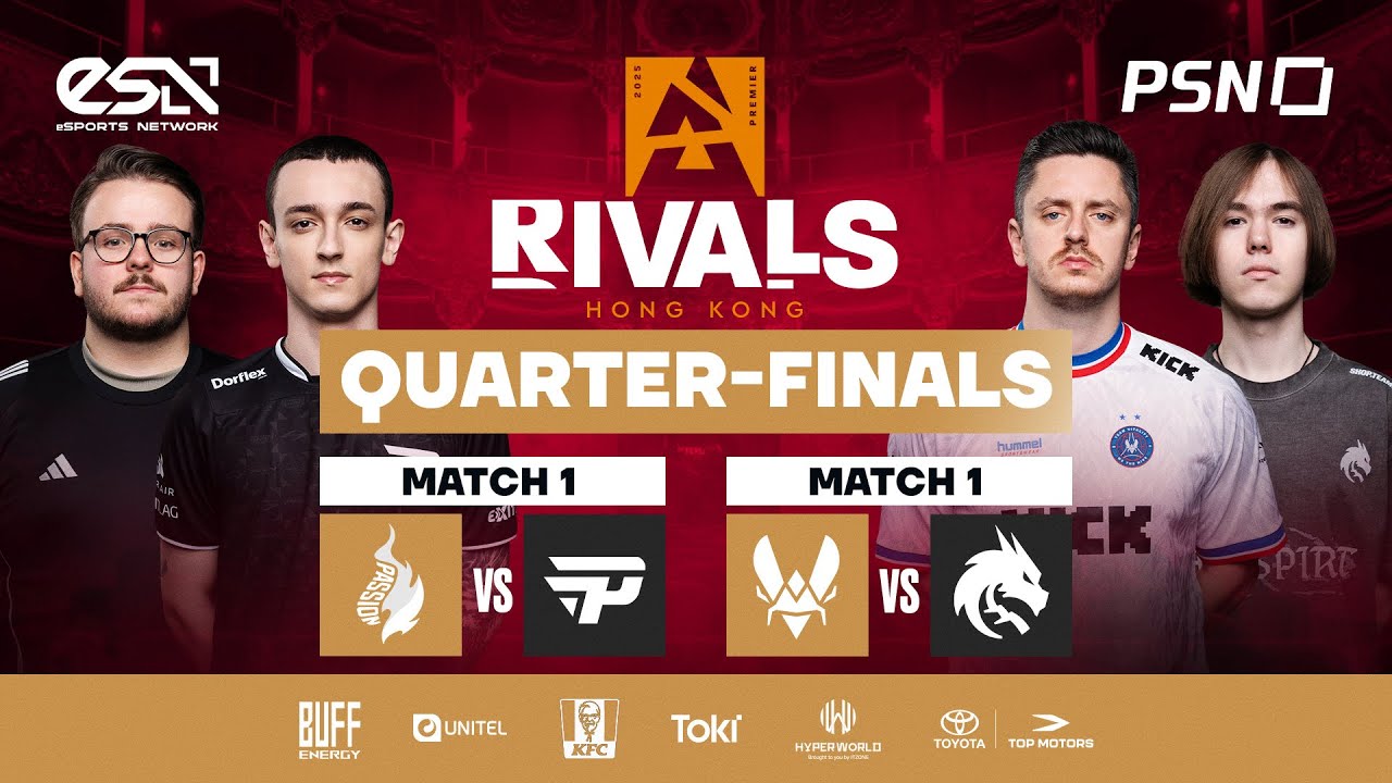 MN | BLAST Rivals Season 2 | Quarter-Finals | Vitality vs Spirit - YouTube