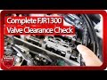 How To Check FJR1300 Valve Clearance Gen III