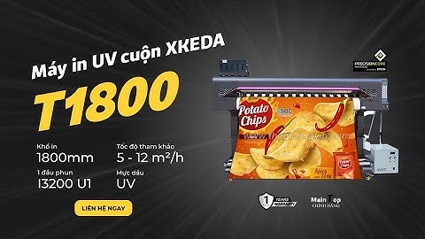 XKEDA T1800: ĐỘT PHÁ CÔNG NGHỆ IN UV | GIÁ CỰC HẤP DẪN  | MÁY IN UV CUỘN khổ 1m8 |1 ĐẦU PHUN I3200U1