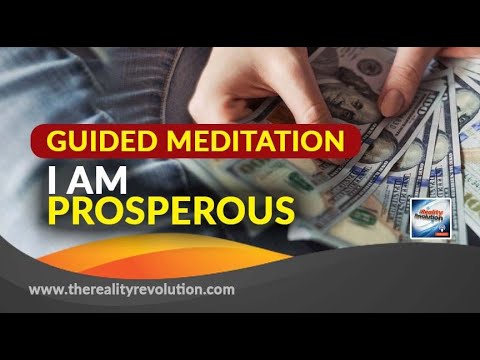 Guided Meditation I Am Prosperous 111hz 777hz