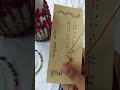 Herringbone stitch tutorial #shorts #embroidery #youtubeshorts