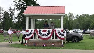 Memorial Day Ceremony, Greenlawn Cemetery, Nelsonville