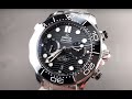 Omega Seamaster Diver 300M Chronograph Dive Watch 210.30.44.51.01.001 Omega Watch Review