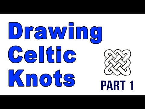Drawing Celtic Knots Step by Step Part 1