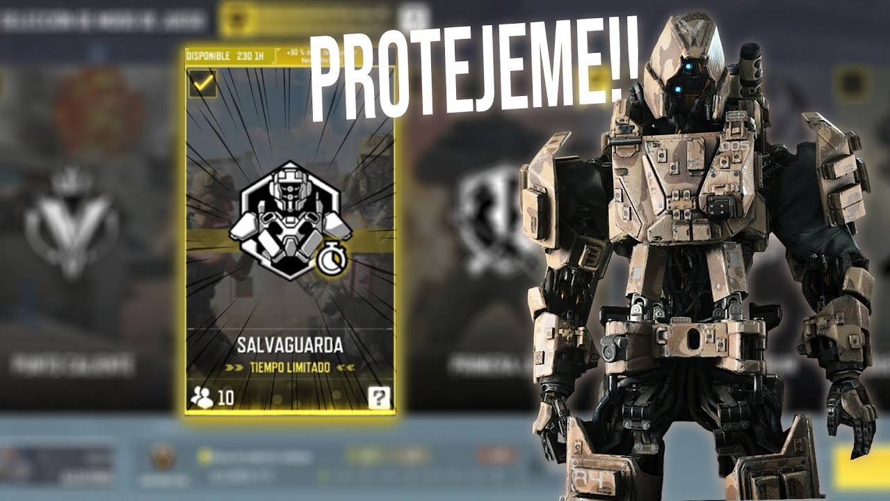 PROTEJIENDO A UN ROBOT EN EL NUEVO MODO DE JUEGO (SALVAGUARDA) EN COD ...
