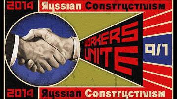 Photoshop Tutorial: How to Make a Vintage, Russian Constructivist Poster