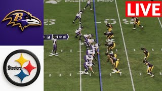 🔴 LIVE: Baltimore Ravens vs Pittsburgh Steelers | Jan 3rd WEEK 18 FULLGAME |MADDEN NFL 26 SIMULATION