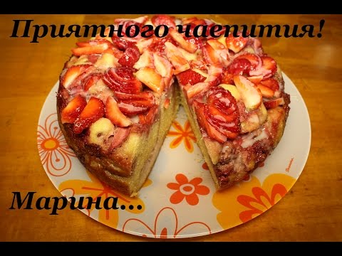 Видео рецепт Клубничный десерт в мультиварке