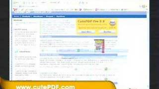 GetConnected - How To - CutePDF