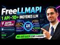 Kísérletezz és fejlessz teljesen ingyen! 1 milliárd+ ingyenes AI token havonta? FreeLLMAPI teszt