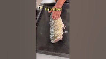 Sharp Fish Slice Machine #Fish Slice Machine #Food Equipment #Meat Thin Cutting #automatic