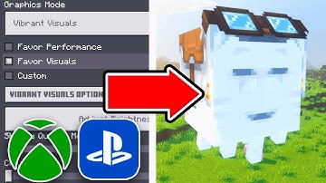 How To Turn On Vibrant Visuals In Minecraft Bedrock XBOX & PS5! (1.21.9)