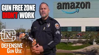 Good Guy With A Gun Stops Amazon Warehouse Shooting Proving Gun Free Zones Dont Work
