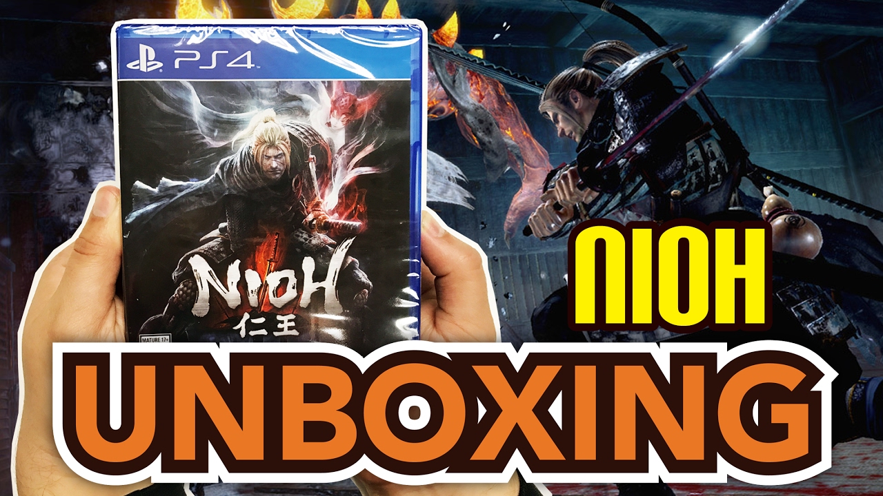 Nioh (PlayStation 4) Unboxing !! - YouTube