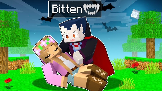 Growing Up as a VAMPIRE in Minecraft 