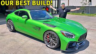 Our Wrecked Mercedes AMG GTS Gets Fully Assembled!!!