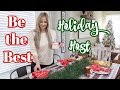 HOLIDAY HOSTING TIPS AND TRICKS | HOLIDAY TABLESCAPE AND CHARCUTERIE BOARD