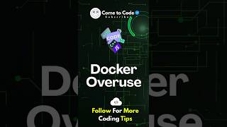9 - Docker Overuse | Not every project needs Docker