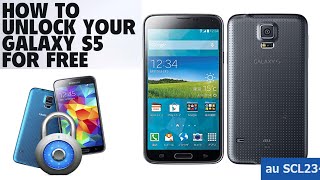 galaxy s5 scl23 unlock