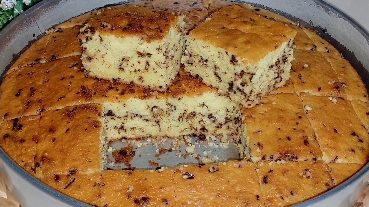 كيك يومي عائلي اقتصادي 💯 بإضافة بسيطة تخلي طعمه مختلف و أطفالك يحبوه بزااف👌😋