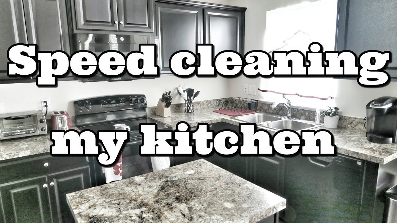Speed cleaning | My Kitchen - YouTube