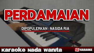 PERDAMAIAN Karaoke Nasida Ria Versi Style Jadul Casio mzx500