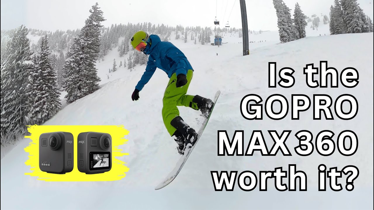 Testing the GoPro MAX on the Slopes | Snowbird 360° Snowboarding Review