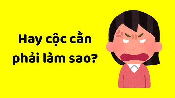 Hay Cộc Cằn Phải Làm Sao?