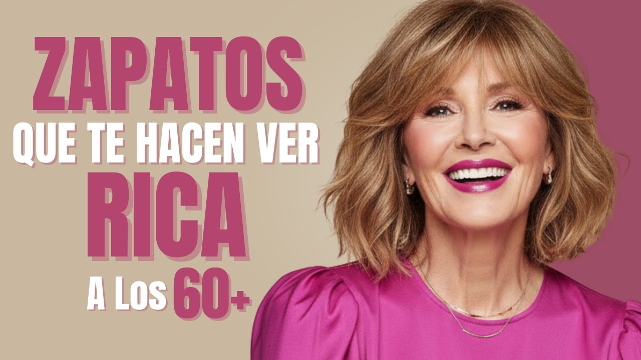 7 ZAPATOS que Te hacen Ver RICA al Instante a los 60+