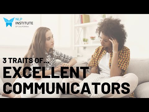 Learn NLP: 3 Traits Of Excellent Communicators 'according to John Grinder' with Robert Harrison