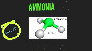 #NH3 #Ammonia 3 D model NH3 Structural study