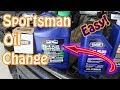 How to Perform an Oil Change on a Polaris Sportsman ATV - 2003 Sportsman 500 H.O.