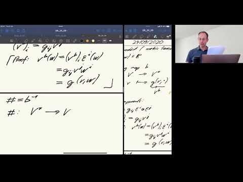 General Relativity, Lecture